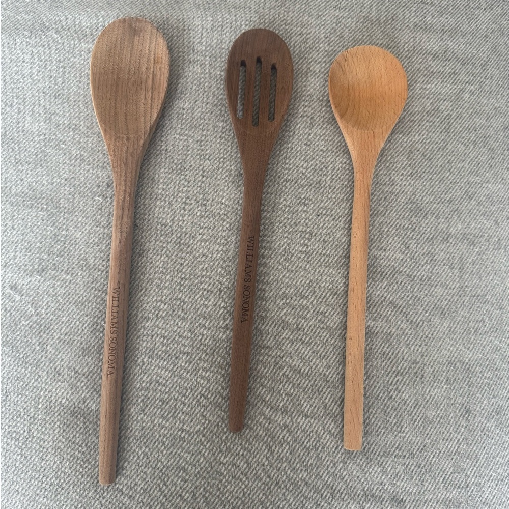 Williams Sonoma Wooden Utensil Trio